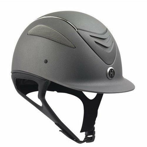 One K Defender Chrome Stripe Helmet