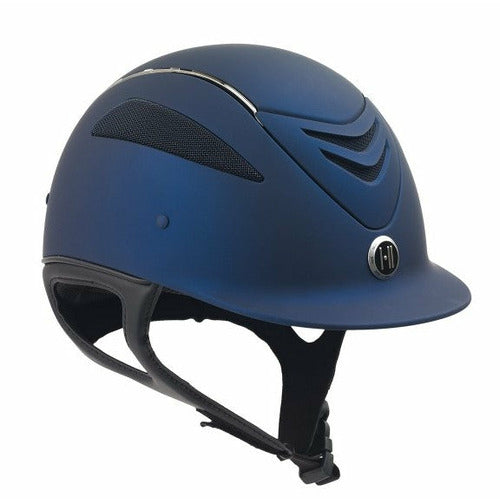 One K Defender Chrome Stripe Helmet