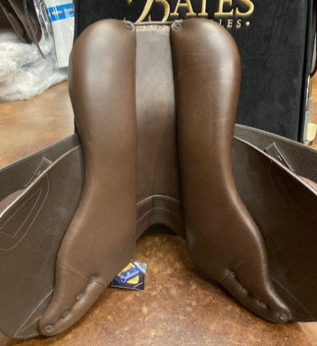 TEST RIDE/DEMO- Ovation Covered Leather Pony Saddle BROWN 15.5in