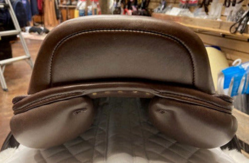 TEST RIDE/DEMO- Ovation Covered Leather Pony Saddle BROWN 15.5in
