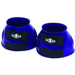 Saxon Double Tape PVC Ribbed Bell Boots CLOSEOUT - The Carousel Horse 