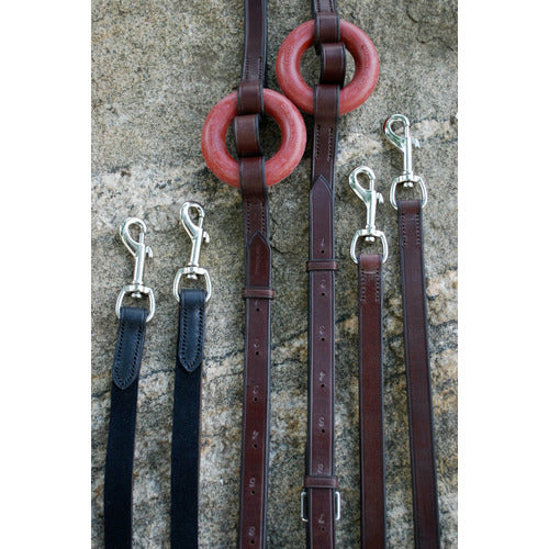 KL Select Red Barn Donut Side Reins