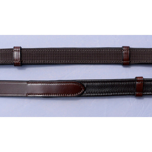 KL Select KL Italia Soft Grip Reins with Stops