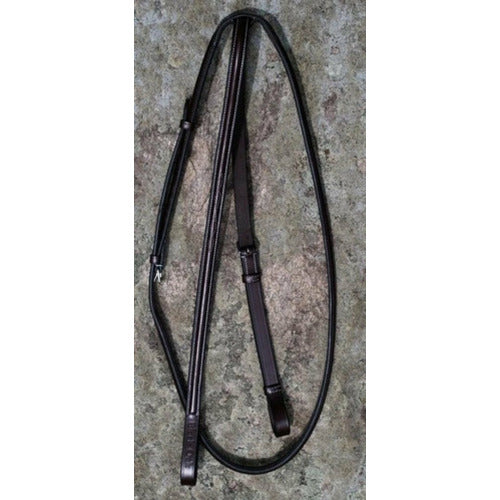 Black Oak Fancy Stitched Standing Martingale - CarouselHorseTack.com