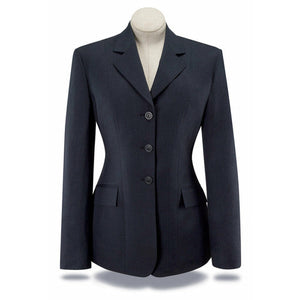 RJ Classics Collection Washable Childs Show Coat  Navy Herringbone - CarouselHorseTack.com