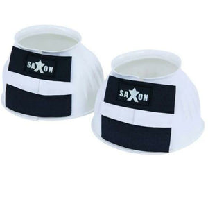 Saxon Double Tape PVC Ribbed Bell Boots CLOSEOUT - The Carousel Horse 